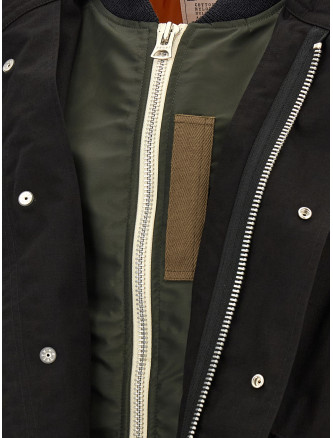 Пальто, тренч SACAI 'Nylon Twill x Rip Stop' (2604034M045) #