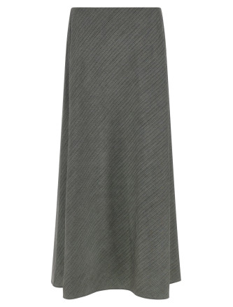 Мини ALBERTA FERRETTI Bell chevron skirt