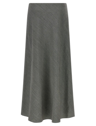 Мини ALBERTA FERRETTI Bell chevron skirt (A011066391501) #