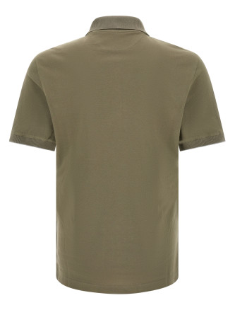 Поло BRUNELLO CUCINELLI Logo piqué polo shirt (ME8548788CMX66) #