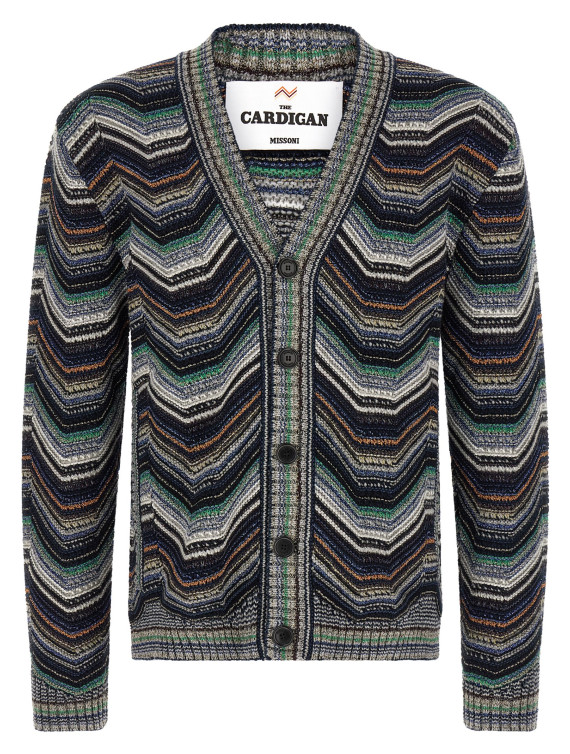 Свитер, кардиган MISSONI Zigzag cardigan (US26WM0ESMSPQ) #1