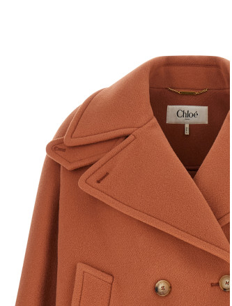 Повседневная куртка CHLOÉ Double-breasted coat (CH25WMA962726AG) #