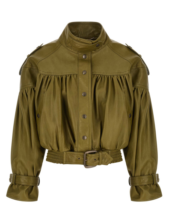 Кожаная куртка CHLOÉ Smock leather jacket (CH26ACV192013D2) #1