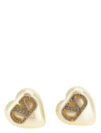 Серьги VALENTINO GARAVANI Valentino Garavani heart earrings