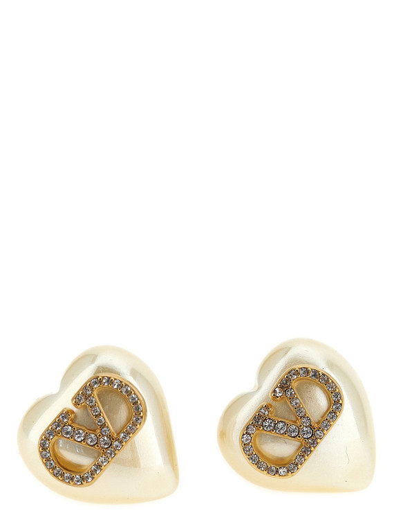 Серьги VALENTINO GARAVANI Valentino Garavani heart earrings (W2J0BT2EXE3DV) #1