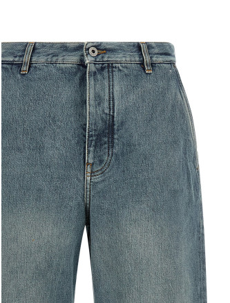 Джинсы LOEWE Leather pocket jeans (H526Y11XAJ6395) #