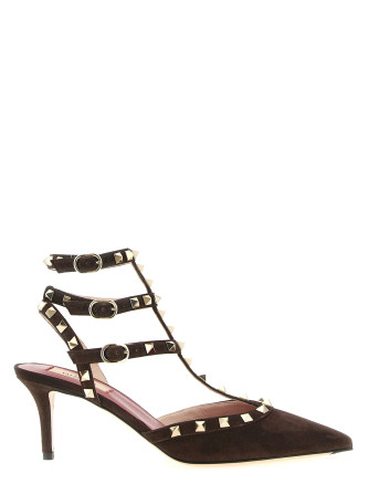 Каблуки средней высоты VALENTINO GARAVANI 'Rockstud'