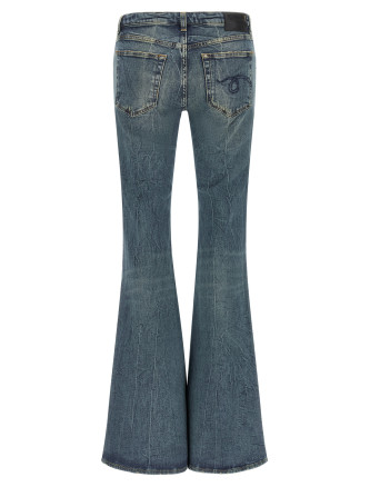 'Overflow Boy Flare' jeans (R13WD142D081AKELLYBLUESTRETCH) #