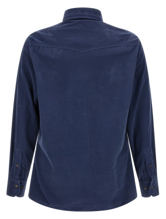 Рубашка, блузка BRUNELLO CUCINELLI Corduroy shirt (ML6884008C7063) #