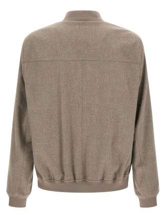 Бомбер күртеше BRUNELLO CUCINELLI Light flannel bomber jacket (MV4216550CJW71) #