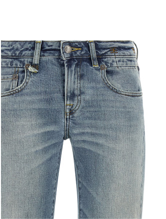 Джинсы R13 'Boy Flare' (R13WD090D473AWILTEDSTRETCHBLUE) #