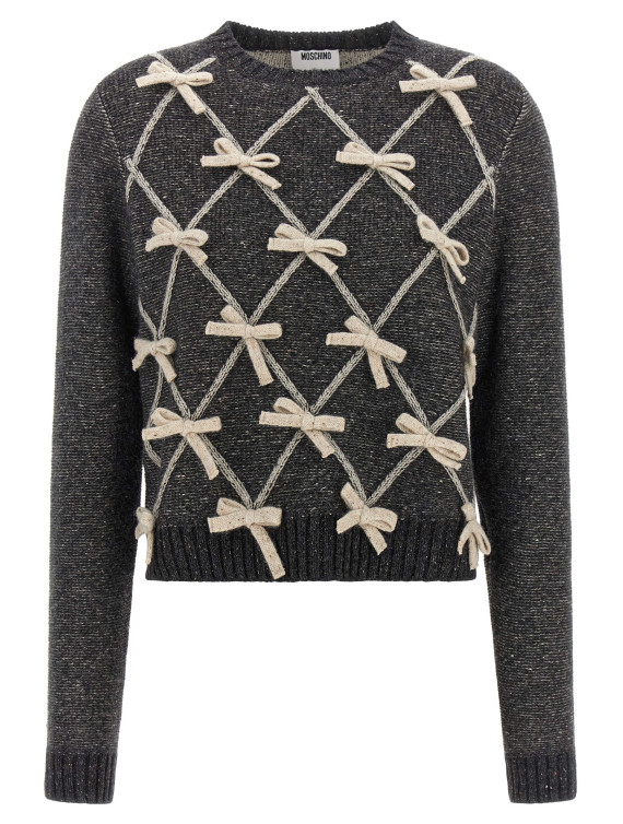 Свитер, кардиган MOSCHINO Bow sweater (A090855032500) #1