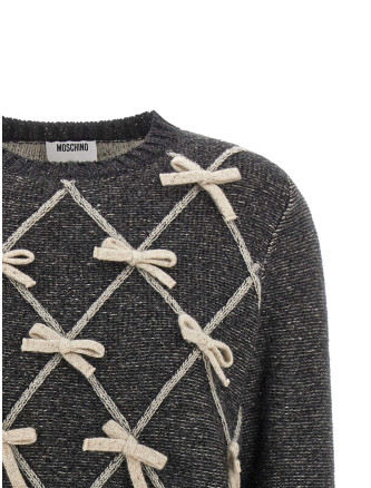 Свитер, кардиган MOSCHINO Bow sweater (A090855032500) #