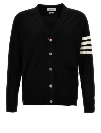 Свитер, кардиган THOM BROWNE Merino wool cardigan