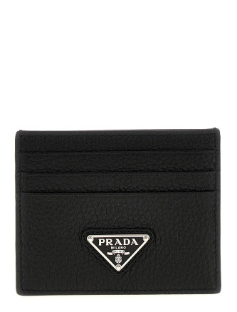 Кошелек, кардхолдер PRADA Logo leather cardholder