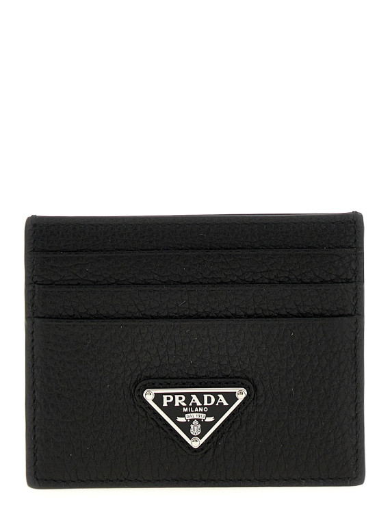 Кошелек, кардхолдер PRADA Logo leather cardholder (2MC0252E54F0002) #1