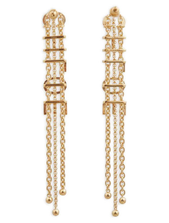 Серьги CHLOÉ 'Lettering' (CH26AJE14CB79DC) #