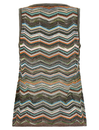 Повседневный топ MISSONI Chevron workmanship top (DS26WK0HBK01KSSMSPO) #