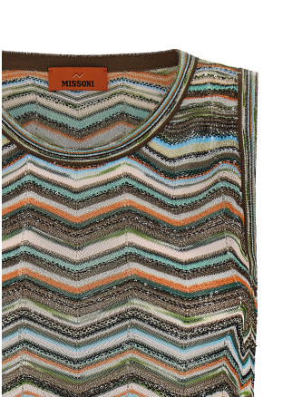Повседневный топ MISSONI Chevron workmanship top (DS26WK0HBK01KSSMSPO) #