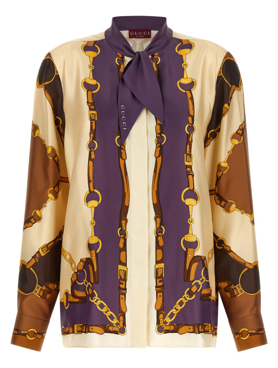 Рубашка, блузка GUCCI 'Morsetto' (855593ZAUK42358) #1