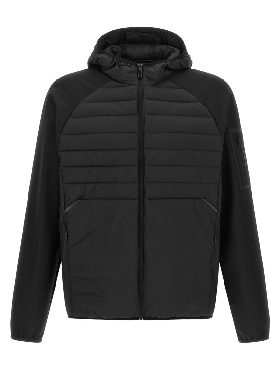 Толстовка HUGO BOSS Two-material hoodie (50541032001) #1