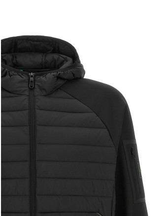 Толстовка HUGO BOSS Two-material hoodie (50541032001) #