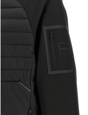 Толстовка HUGO BOSS Two-material hoodie (50541032001) #
