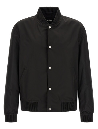 Повседневная куртка HUGO BOSS Monogram sleeve bomber jacket