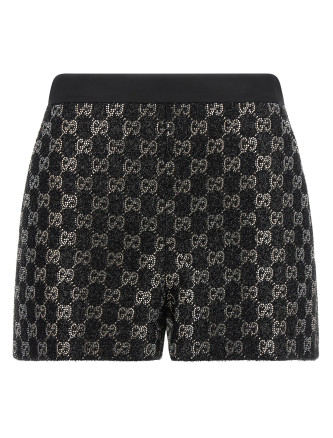 Бермуды, шорты GUCCI GG lamé tweed shorts