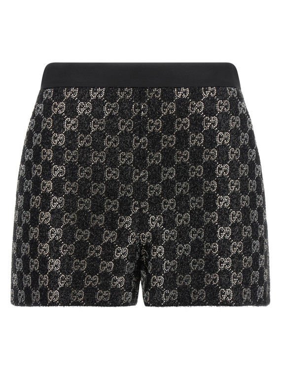 Бермуды, шорты GUCCI GG lamé tweed shorts (853382ZARWY1000) #1