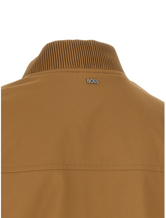 Повседневная куртка HUGO BOSS Monogram sleeve bomber jacket (50564412260) #