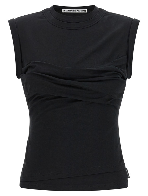 Повседневный топ ALEXANDER WANG 'Twisted Bust Layered Tank' (1CC3261352001) #1