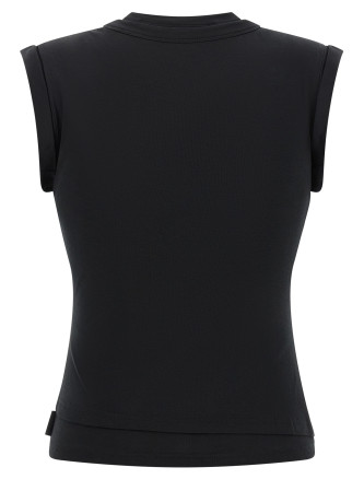 Повседневный топ ALEXANDER WANG 'Twisted Bust Layered Tank' (1CC3261352001) #