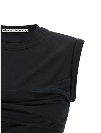 Повседневный топ ALEXANDER WANG 'Twisted Bust Layered Tank' (1CC3261352001) #