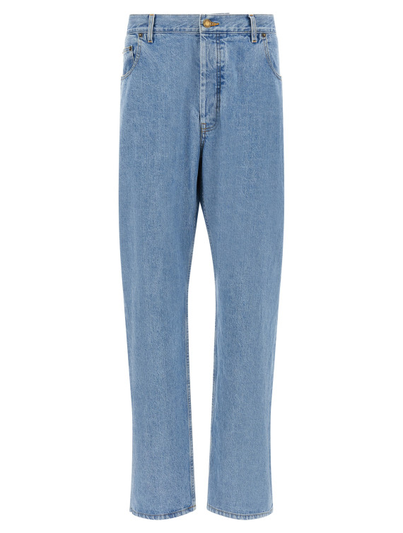 Джинсы THOM BROWNE Back martingale jeans (MTU345SF1215480) #1