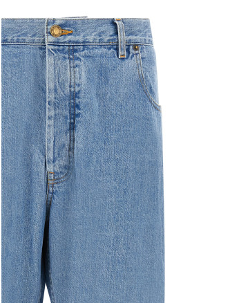 Джинсы THOM BROWNE Back martingale jeans (MTU345SF1215480) #