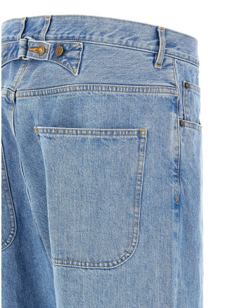 Джинсы THOM BROWNE Back martingale jeans (MTU345SF1215480) #