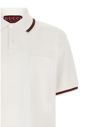 Поло GUCCI 'Nastro Web' (795174XJEOX9692) #
