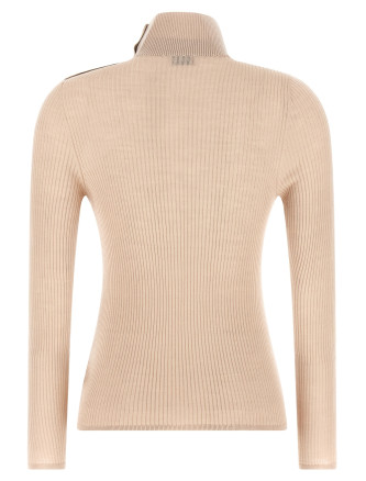 Свитер, кардиган MONCLER Textured wool turtleneck sweater (L20939F00001M118020I) #