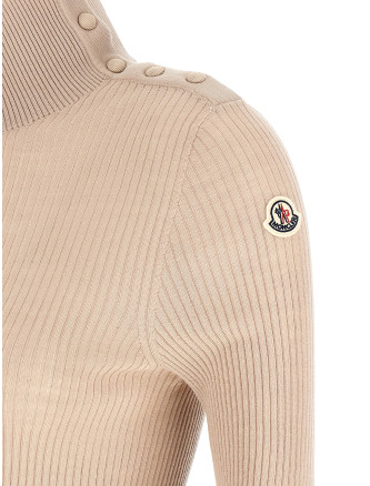 Свитер, кардиган MONCLER Textured wool turtleneck sweater (L20939F00001M118020I) #