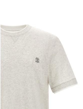 Футболка BRUNELLO CUCINELLI Double T-shirt (M0B137451GCY887) #