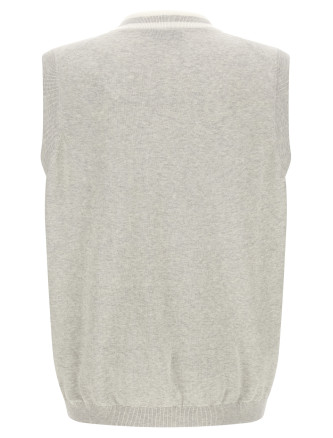 Жилет BRUNELLO CUCINELLI Heraldic logo vest (M29203607FCI807) #