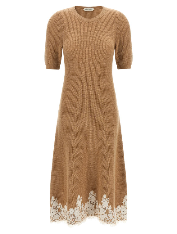 Миди ALBERTA FERRETTI Lace hem dress (A048866010091) #1