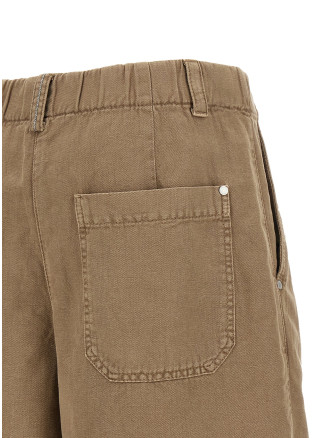 Бермуды, шорты BRUNELLO CUCINELLI 'Baggy' (ML996P5761C1799) #