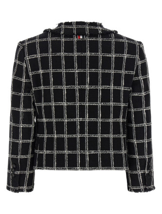 Пиджак, костюм THOM BROWNE Tweed blazer (FBC968TF1279001) #