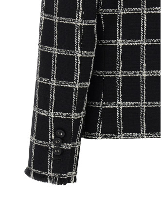 Пиджак, костюм THOM BROWNE Tweed blazer (FBC968TF1279001) #