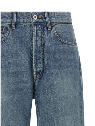 Джинсы MIU Logo embroidery jeans (GWP500SOOO1NLCF0008) #
