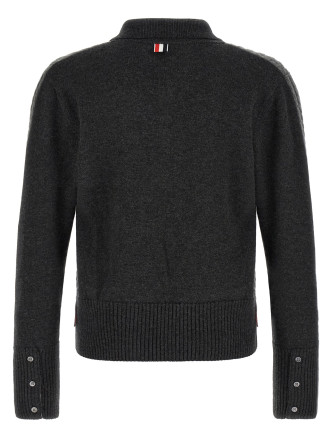 Поло THOM BROWNE 2-in-1 trompe l'oeil polo shirt (MKP166AY1018982) #
