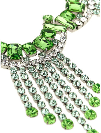 Ожерелье DRIES VAN NOTEN Maxi necklace with rhinestones (2610182730063604) #