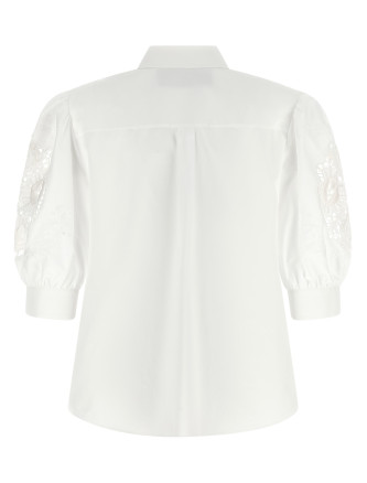 Рубашка, блузка VALENTINO GARAVANI Valentino Garavani macramé insert shirt (B3AA0H65A6001) #